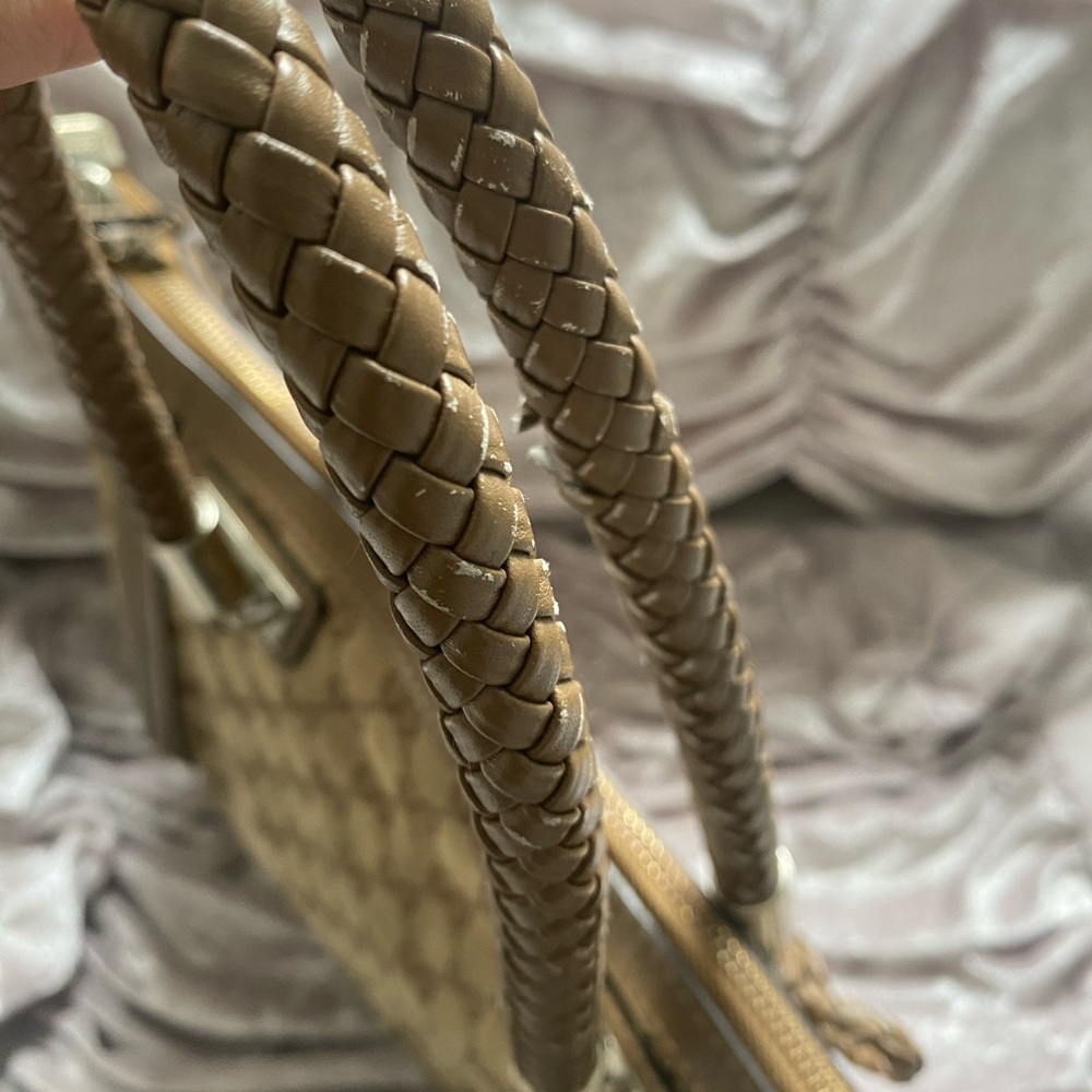 Authentic GUCCI Bamboo Tassel Bella 2Way Hand Bag GG Canvas Leather - Picture 14 of 14